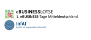 Logo von 1. eBusiness-Tage Mitteldeutschland unterstützt u.a. vom InfAI